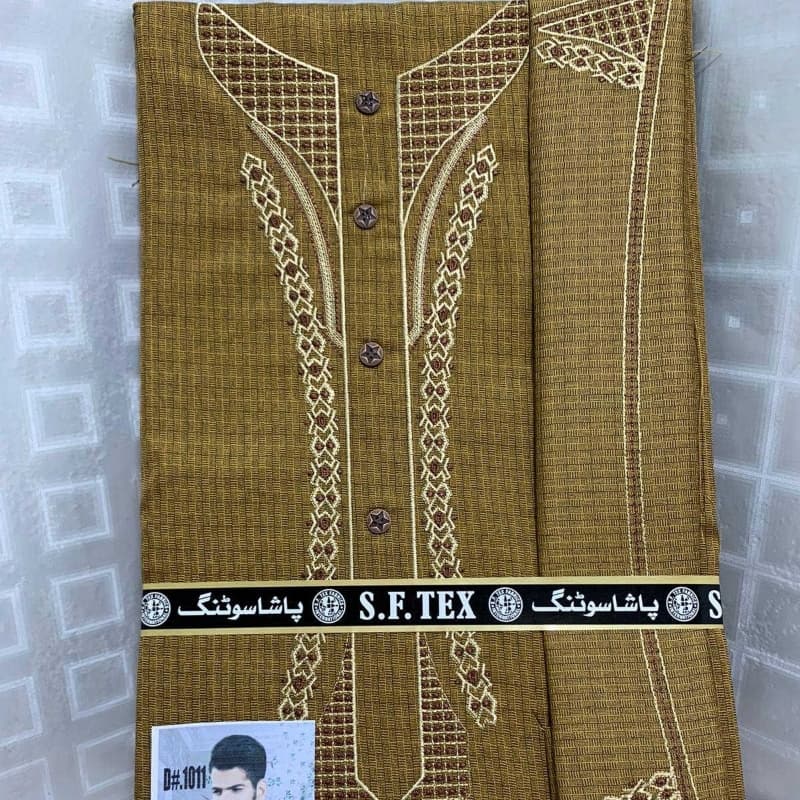 Pasha suiting mens shalwar kameez